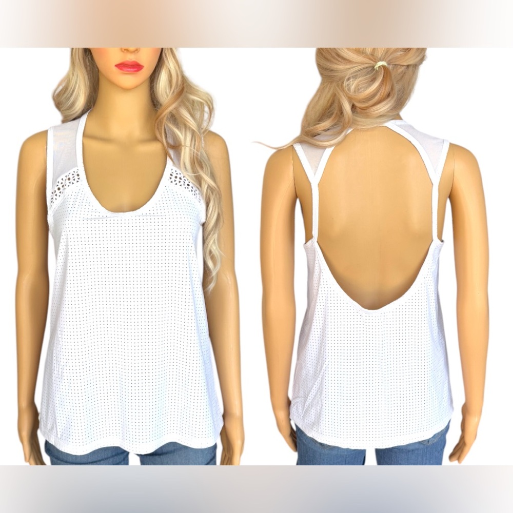 Track & Bliss | Open Back Active Top | Size S